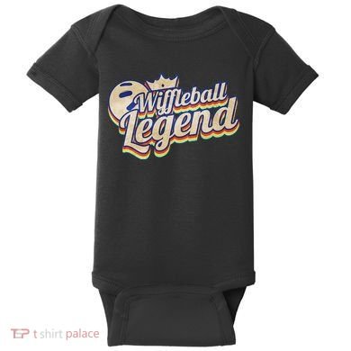 Wiffleball Legend Retro Baby Bodysuit