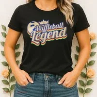 Wiffleball Legend Retro Women's T-Shirt thumb 2