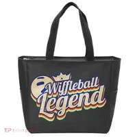 Wiffleball Legend Retro Tote Bag thumb 0