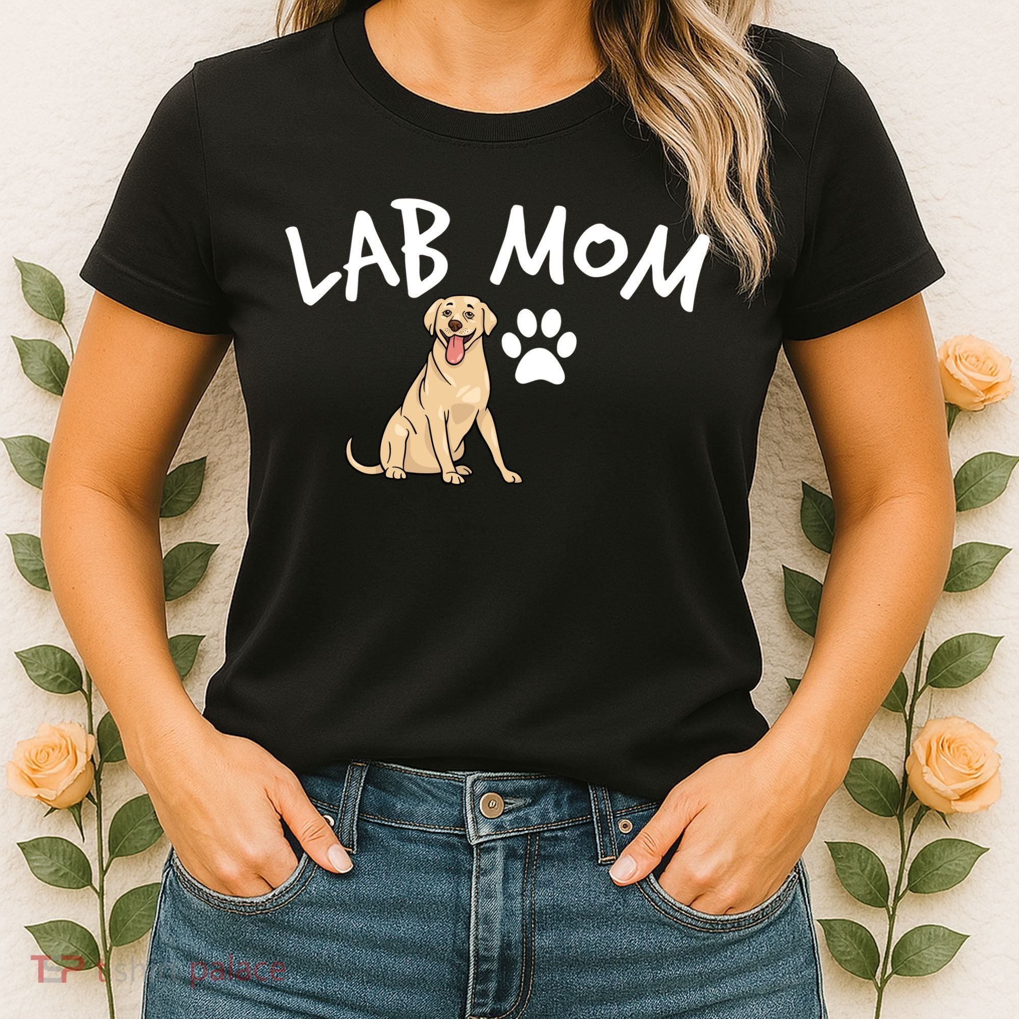 Womens Labrador Retriever Lab Mom Dog Puppy Pet Lover Gift Women's T-Shirt