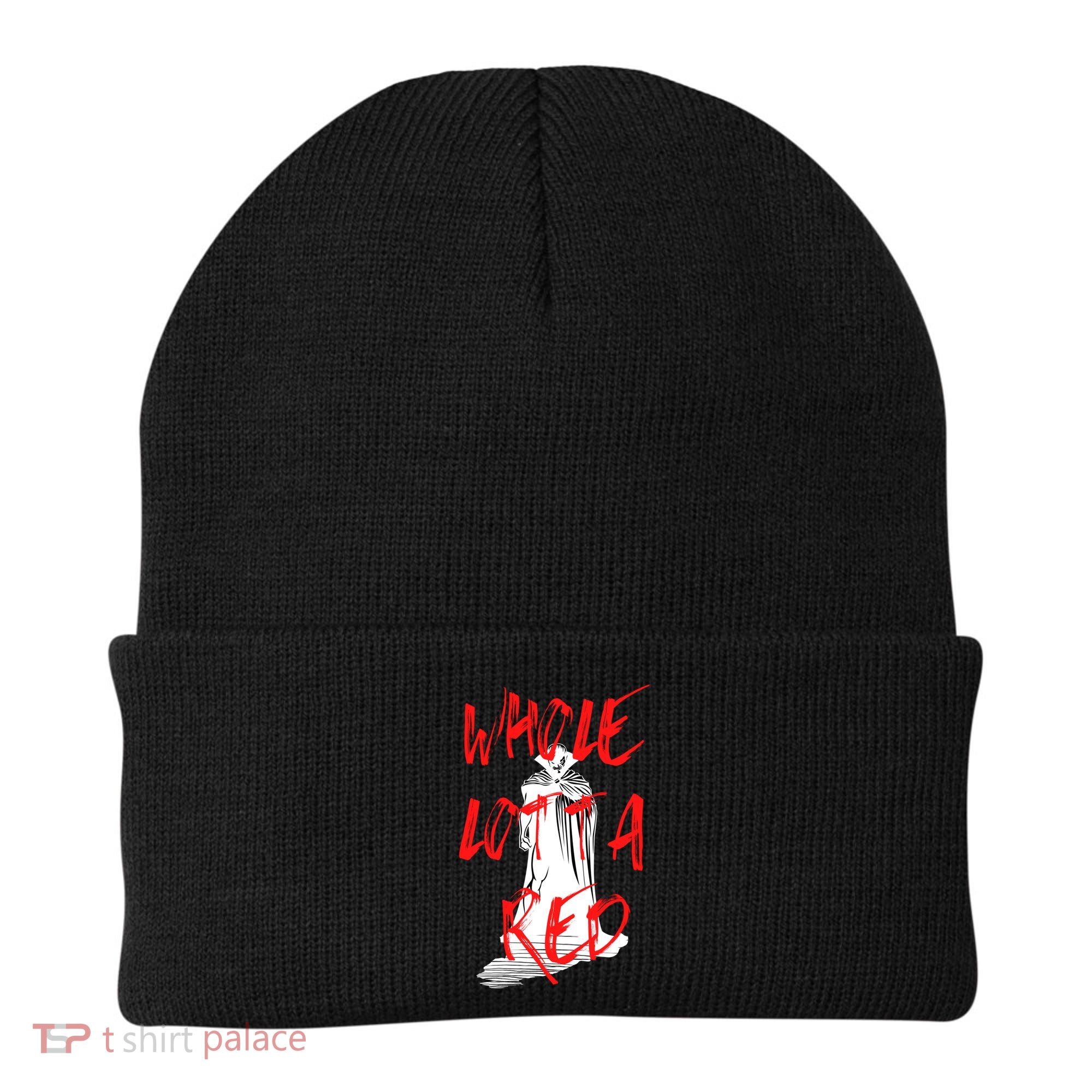 Whole Lotta Red Hip Hop Rap Trap Music Halloween Vampire Gift Beanie