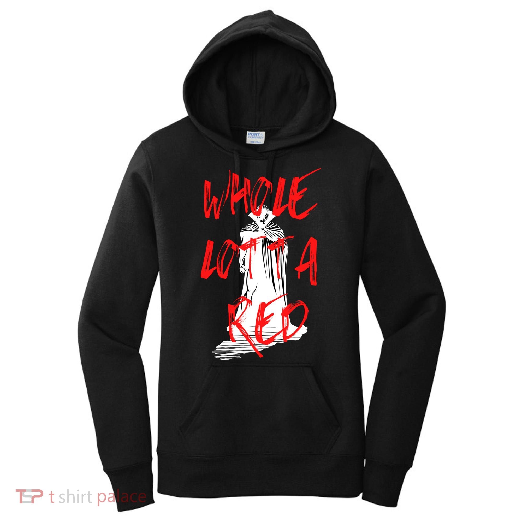 Whole Lotta Red Hip Hop Rap Trap Music Halloween Vampire Gift Women's Hoodie