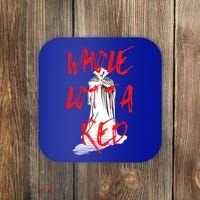 Whole Lotta Red Hip Hop Rap Trap Music Halloween Vampire Gift Coaster thumb 0