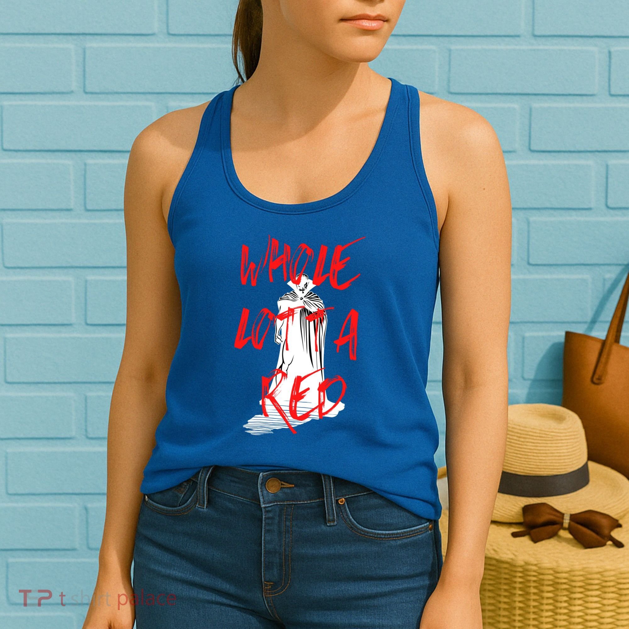 Whole Lotta Red Hip Hop Rap Trap Music Halloween Vampire Gift Women's Tank Top