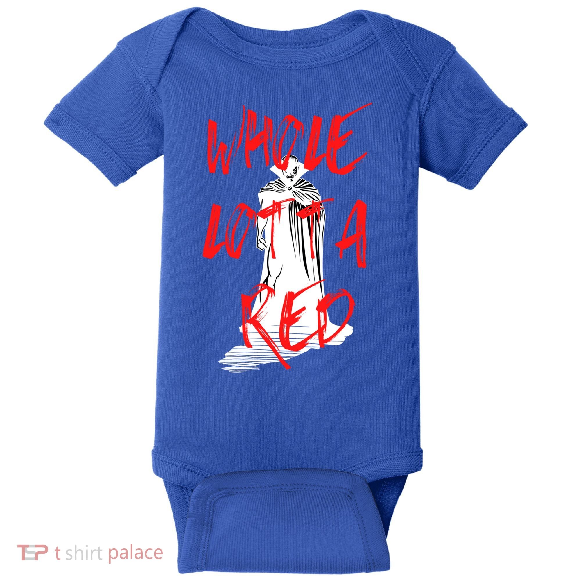 Whole Lotta Red Hip Hop Rap Trap Music Halloween Vampire Gift Baby Bodysuit