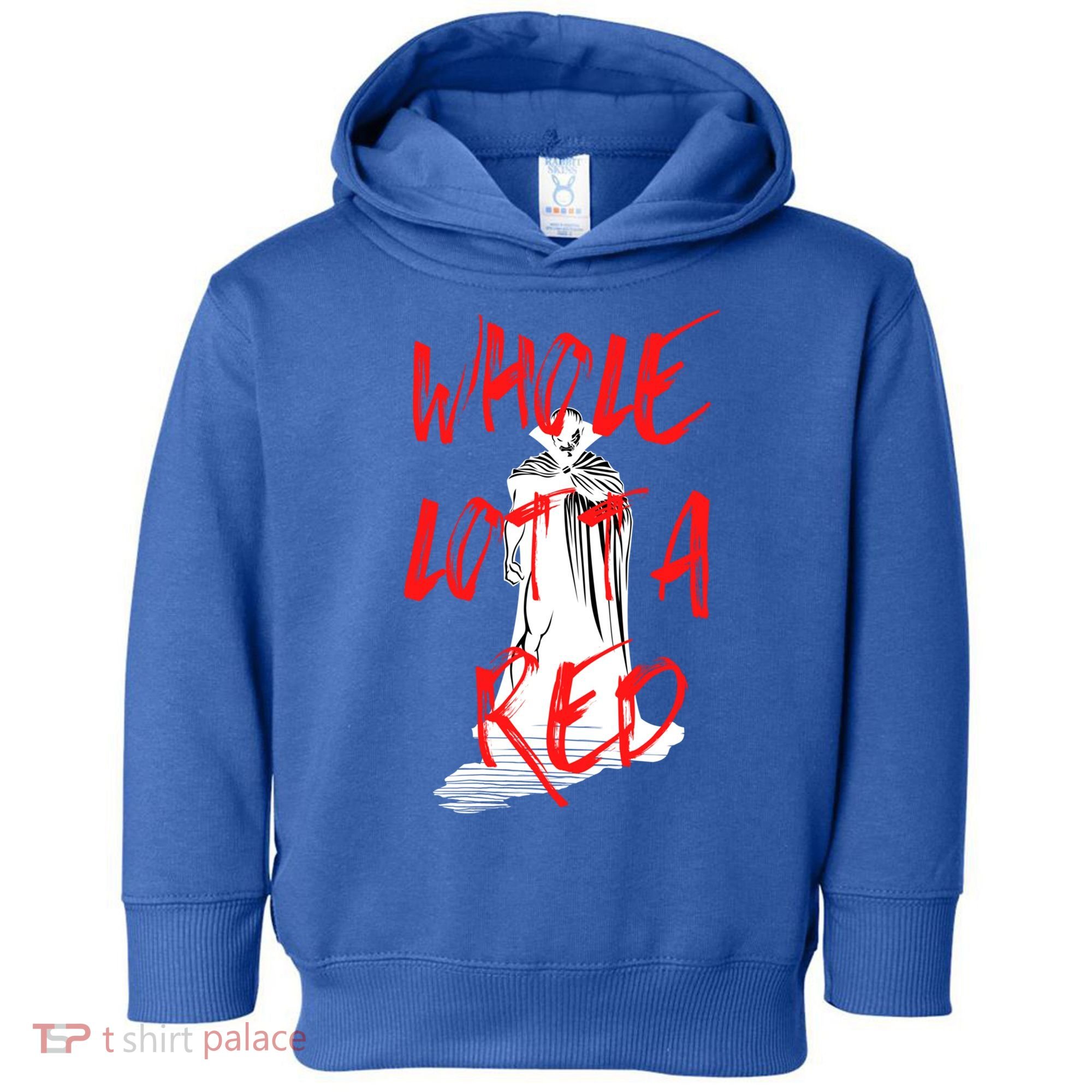 Whole Lotta Red Hip Hop Rap Trap Music Halloween Vampire Gift Toddler Hoodie