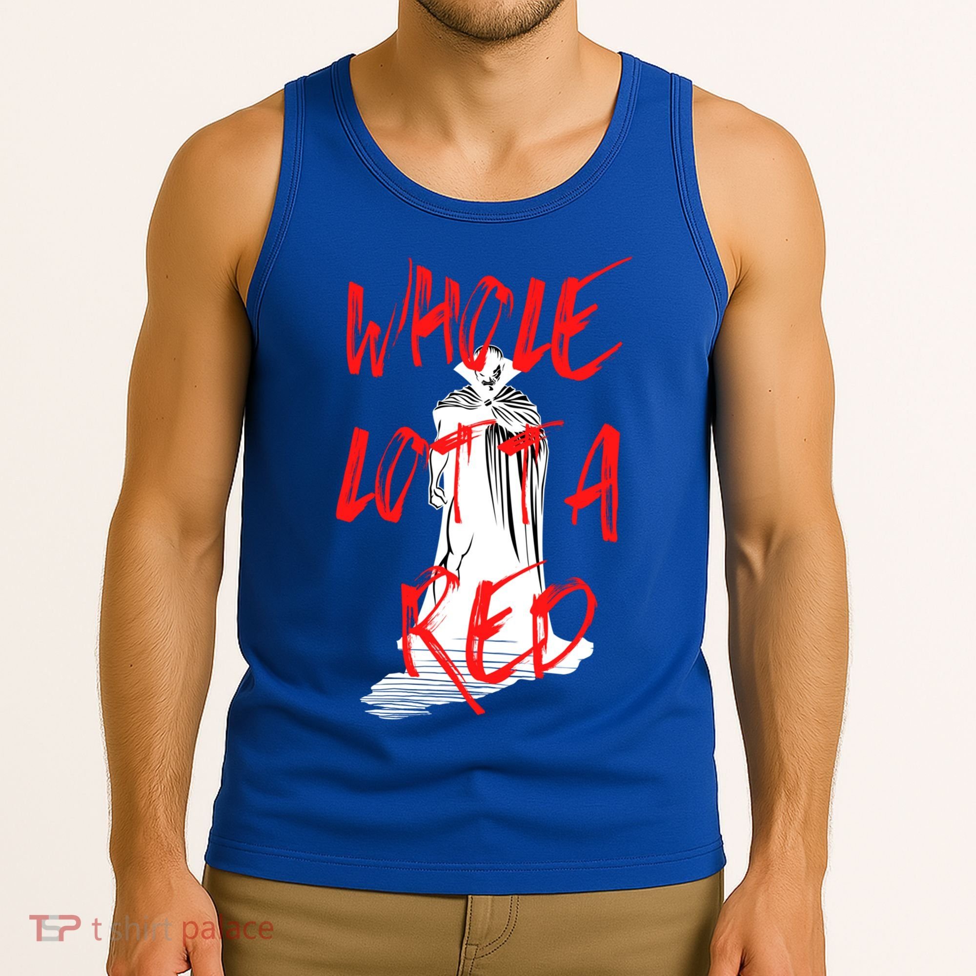 Whole Lotta Red Hip Hop Rap Trap Music Halloween Vampire Gift Tank Top