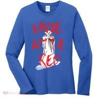 Whole Lotta Red Hip Hop Rap Trap Music Halloween Vampire Gift Women's Long Sleeve Shirt thumb 0