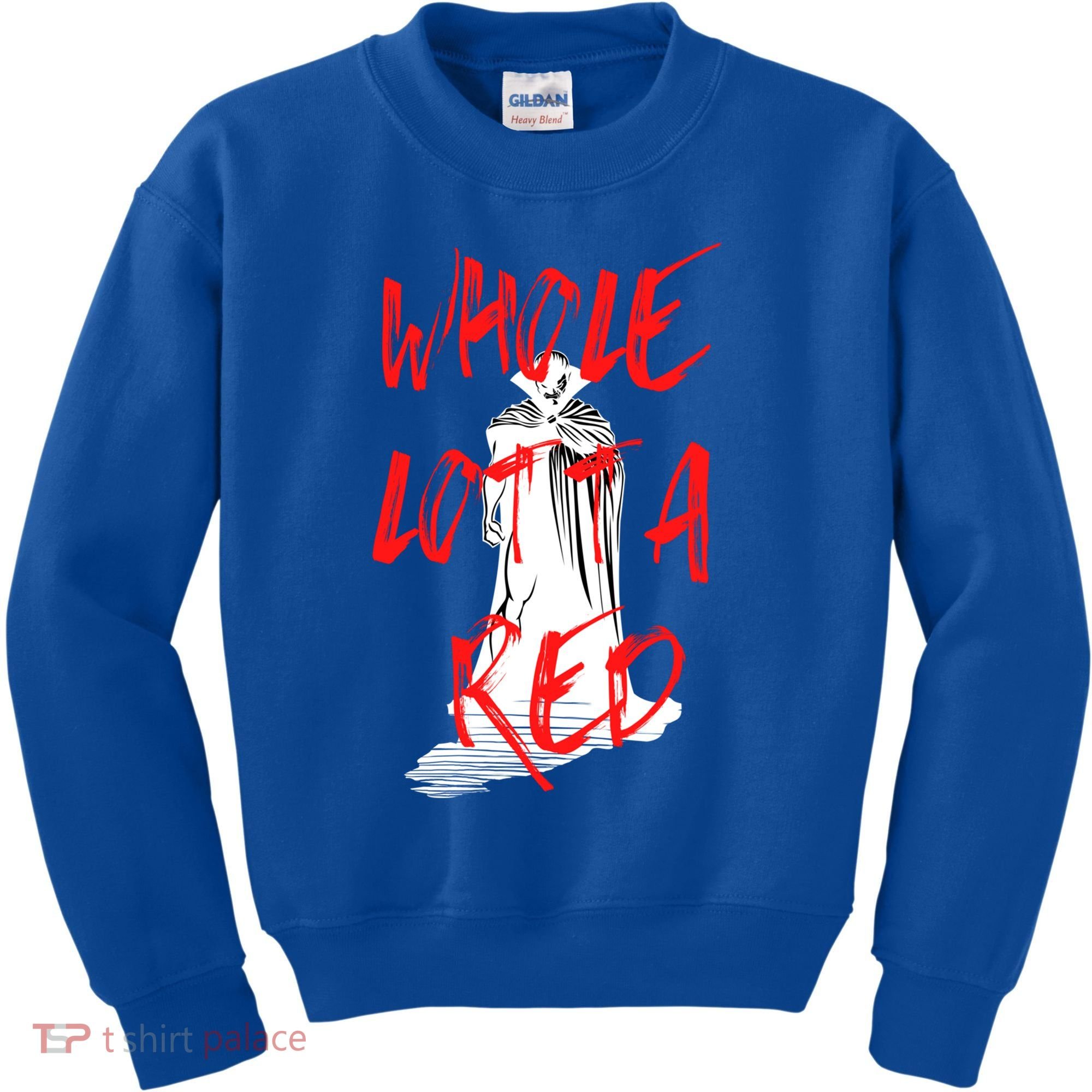 Whole Lotta Red Hip Hop Rap Trap Music Halloween Vampire Gift Kids Sweatshirt