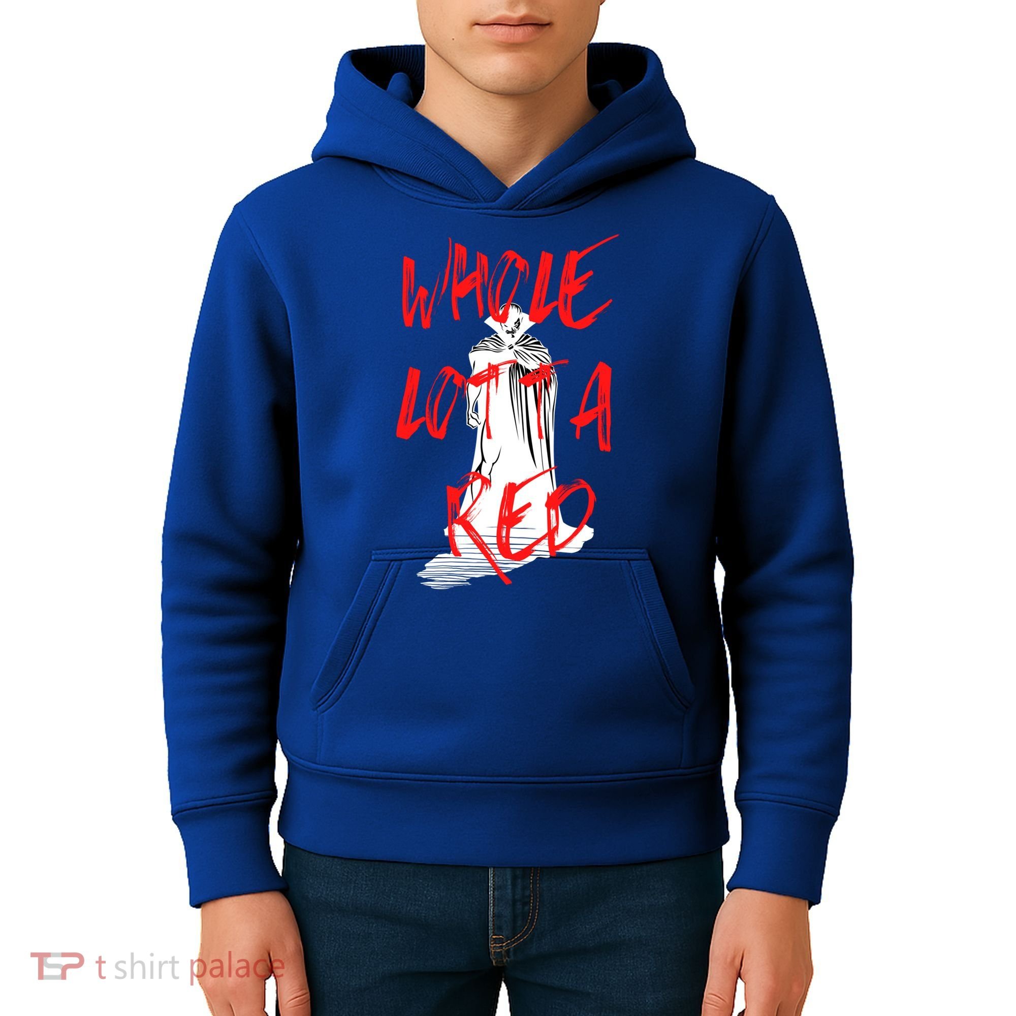 Whole Lotta Red Hip Hop Rap Trap Music Halloween Vampire Gift Kids Hoodie