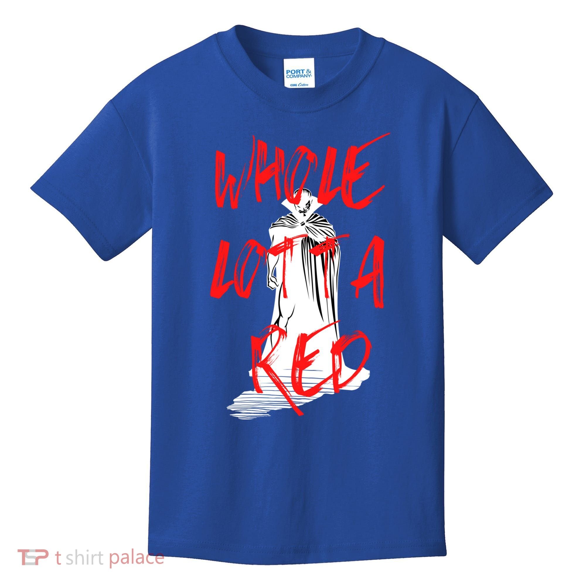 Whole Lotta Red Hip Hop Rap Trap Music Halloween Vampire Gift Kids T-Shirt
