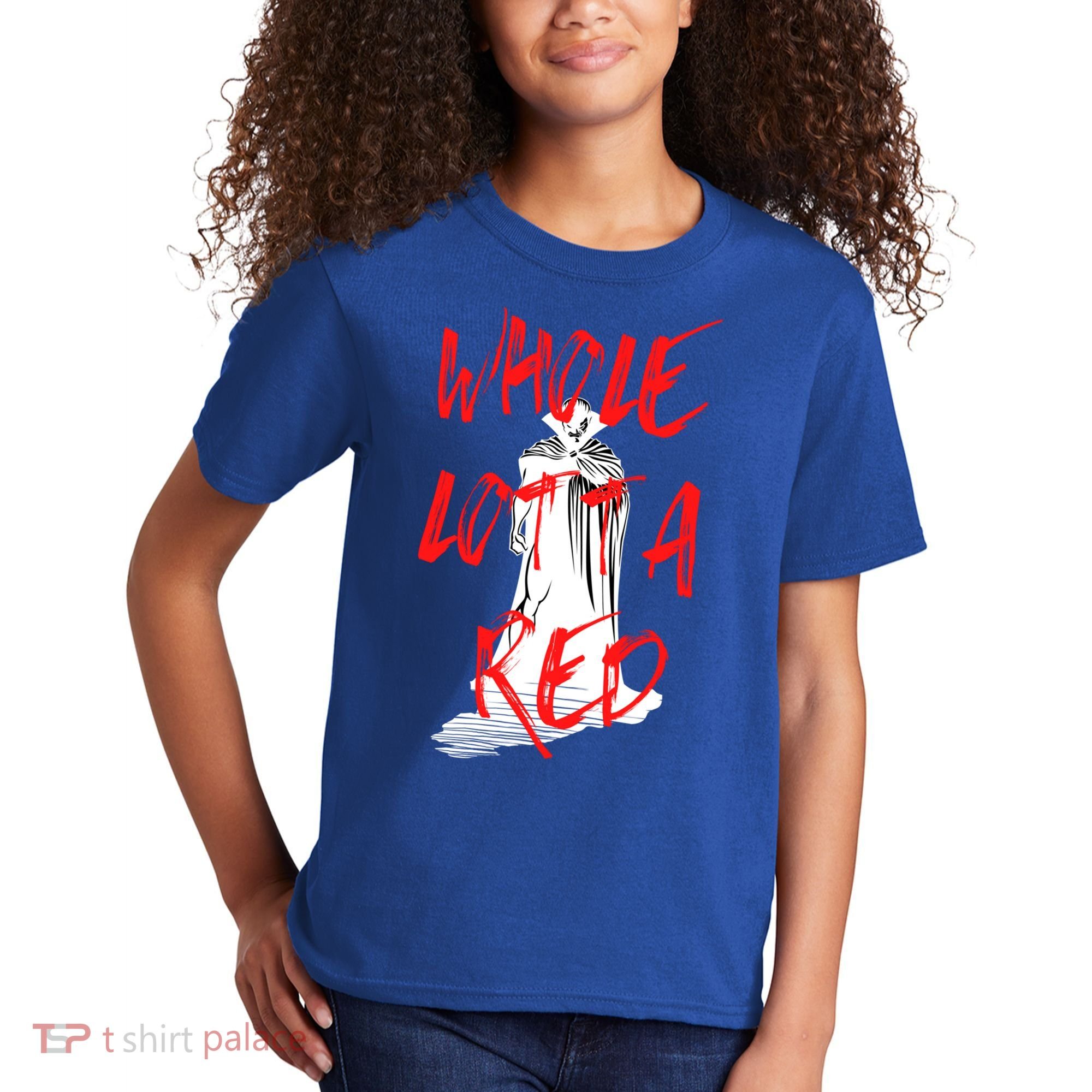 Whole Lotta Red Hip Hop Rap Trap Music Halloween Vampire Gift Kids T-Shirt