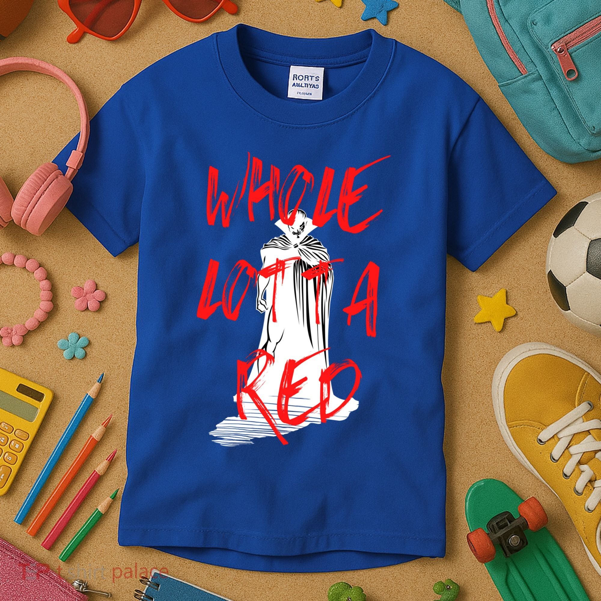Whole Lotta Red Hip Hop Rap Trap Music Halloween Vampire Gift Kids T-Shirt