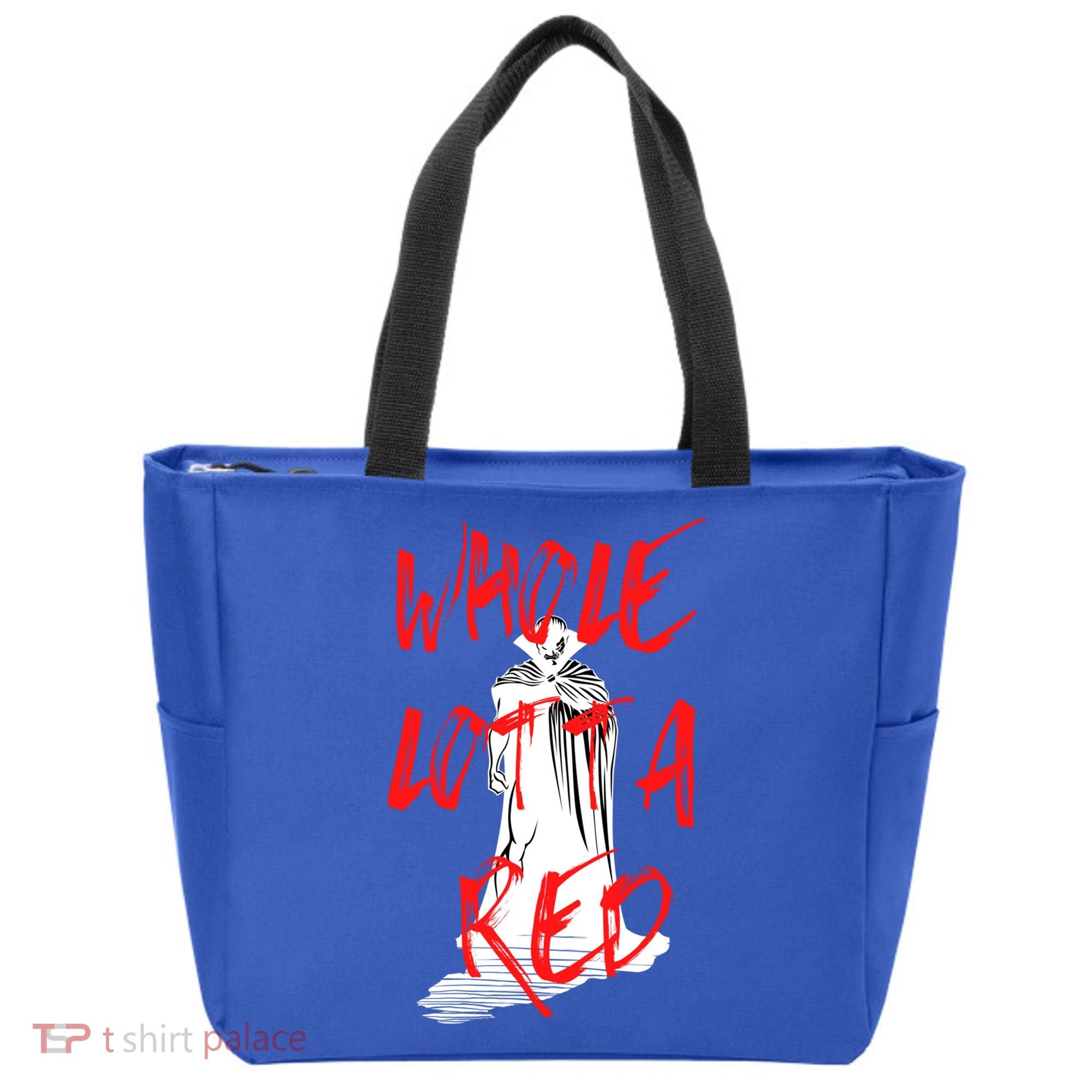 Whole Lotta Red Hip Hop Rap Trap Music Halloween Vampire Gift Tote Bag