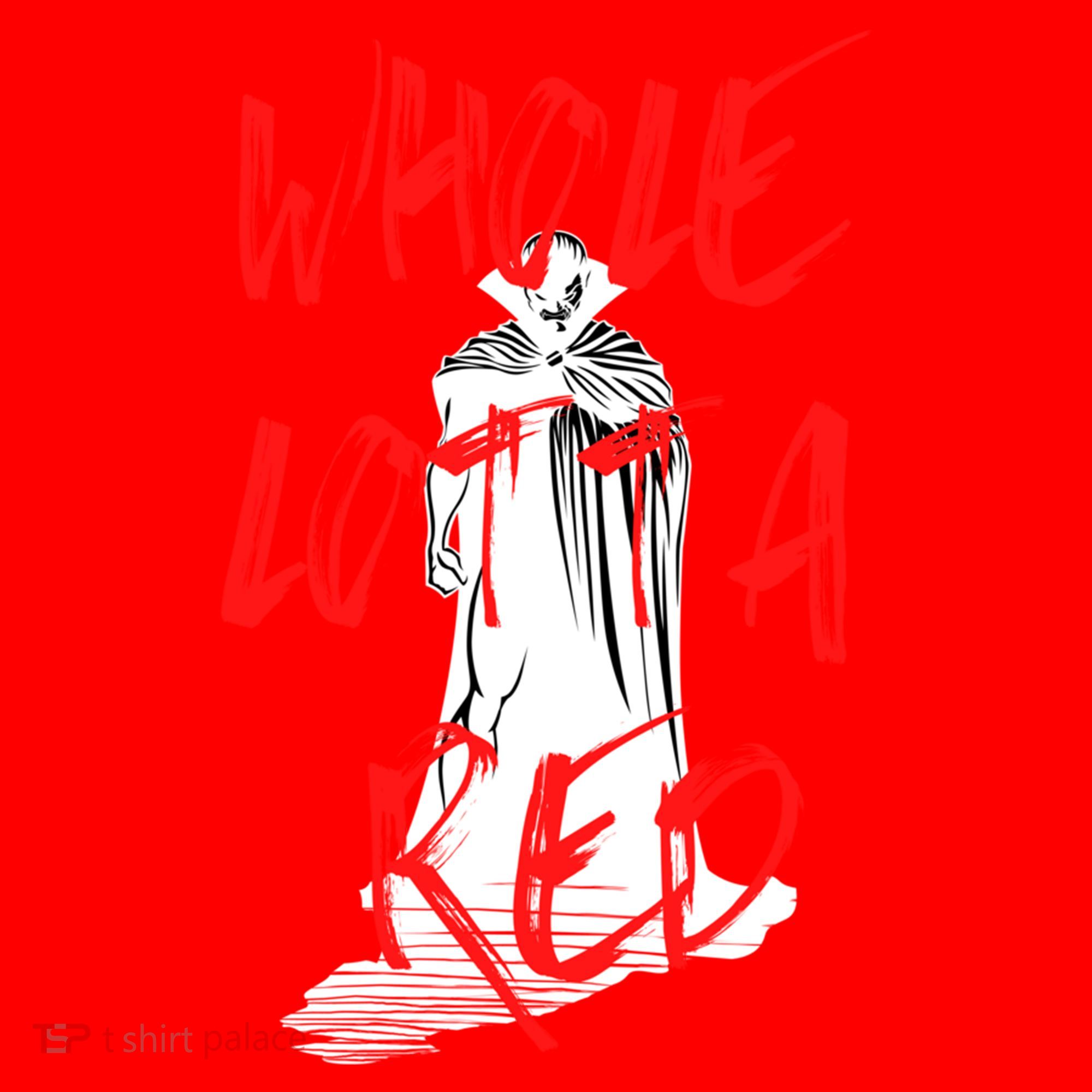 Whole Lotta Red Hip Hop Rap Trap Music Halloween Vampire Gift Santa Hat