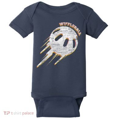 Wiffleball Legend Retro Baby Bodysuit
