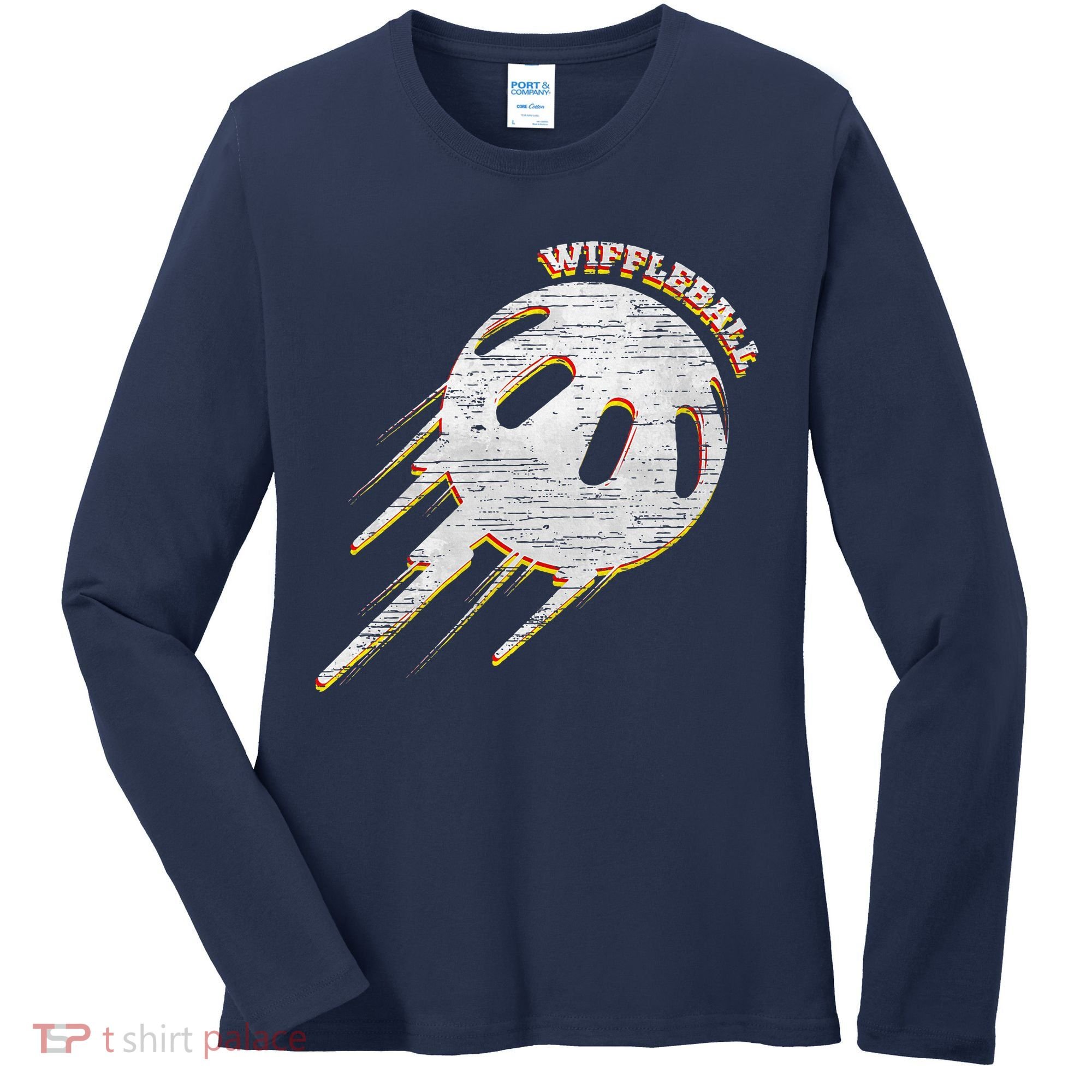 Wiffleball Legend Retro Women's Long Sleeve Shirt