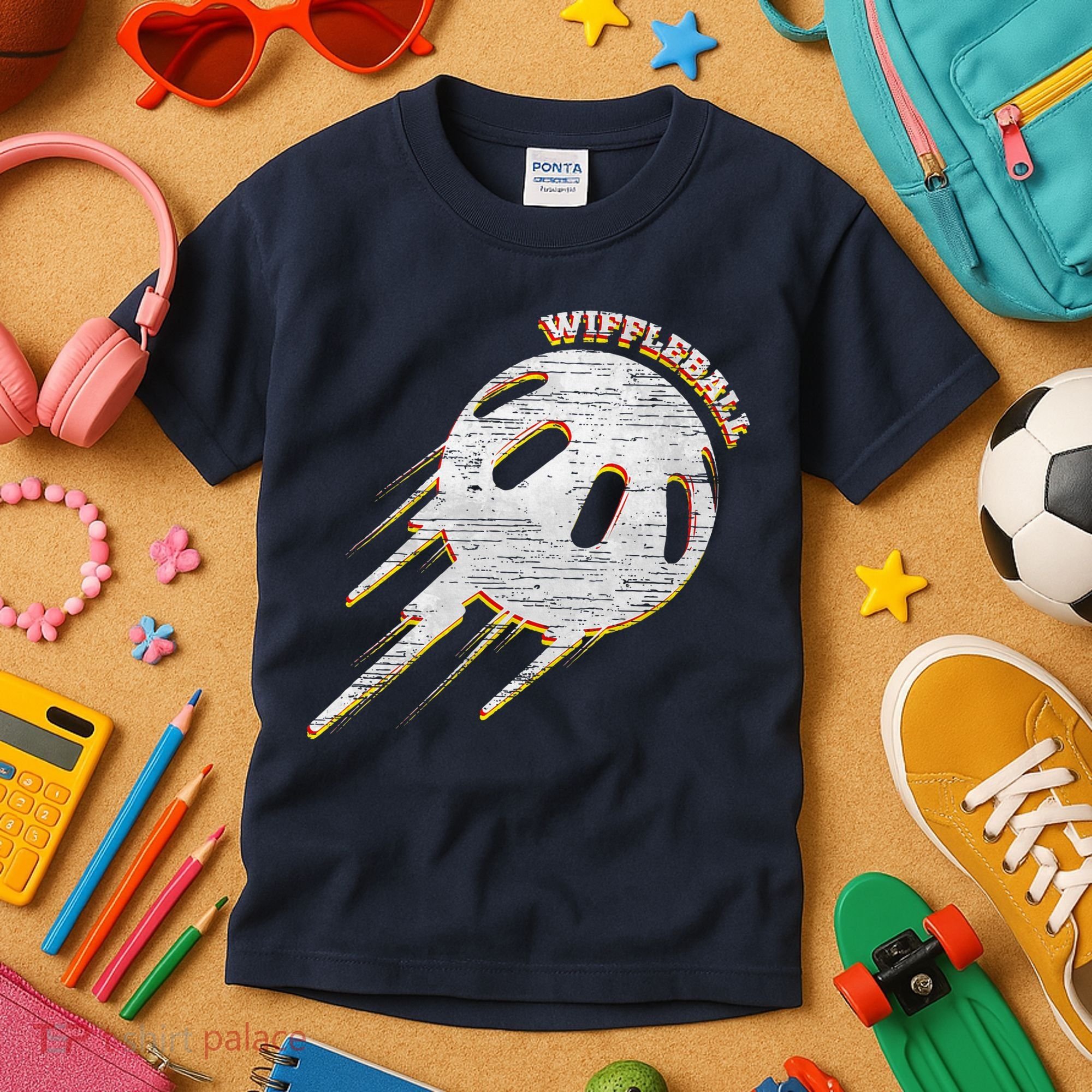 Wiffleball Legend Retro Kids T-Shirt