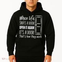 When Life Shuts A Door Open It Again ItS A Door Hoodie thumb 2
