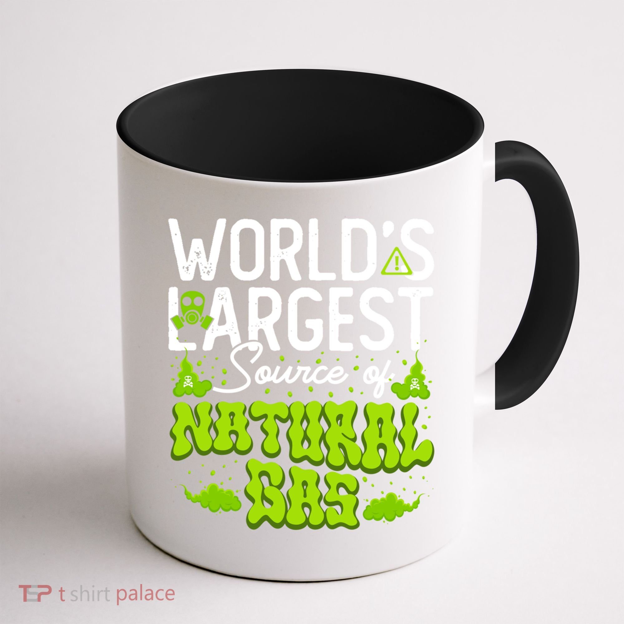 WorldS Largest Source Of Natural Gas Funny Fart Machine Gift Coffee Mug