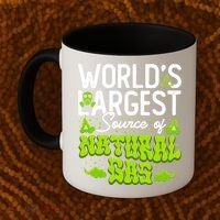 WorldS Largest Source Of Natural Gas Funny Fart Machine Gift Coffee Mug thumb 2