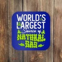 WorldS Largest Source Of Natural Gas Funny Fart Machine Gift Coaster thumb 0