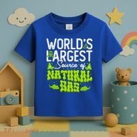 WorldS Largest Source Of Natural Gas Funny Fart Machine Gift Toddler T-Shirt thumb 3