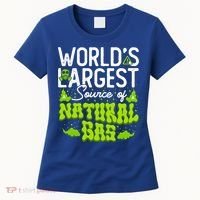 WorldS Largest Source Of Natural Gas Funny Fart Machine Gift Women's T-Shirt thumb 0