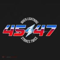 When Lightning Strikes Twice 45 47 Trump Reelection Pajama Set thumb 2