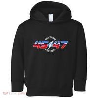 When Lightning Strikes Twice 45 47 Trump Reelection Toddler Hoodie thumb 0