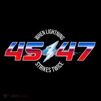 When Lightning Strikes Twice 45 47 Trump Reelection Toddler Hoodie thumb 2