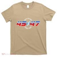 When Lightning Strikes Twice 45 47 Trump Reelection T-Shirt thumb 0