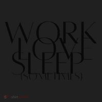 Work Love Sleep Sometimes Hustle Mom Hard Working Mom Boss Gift Beanie thumb 2