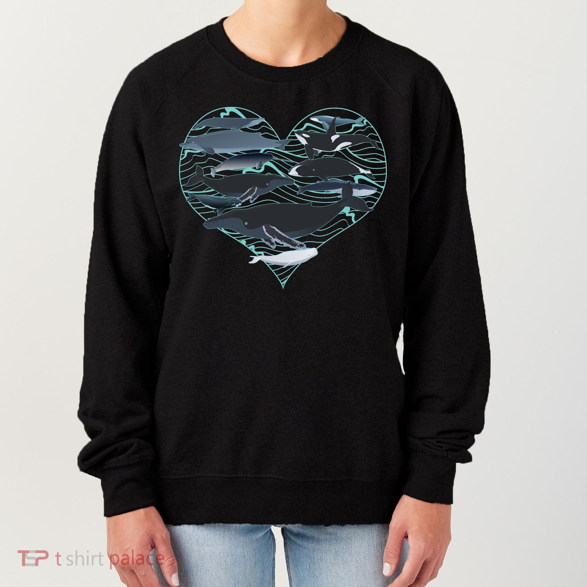 Whale Lover Save The Whales Women's Sweatshirt