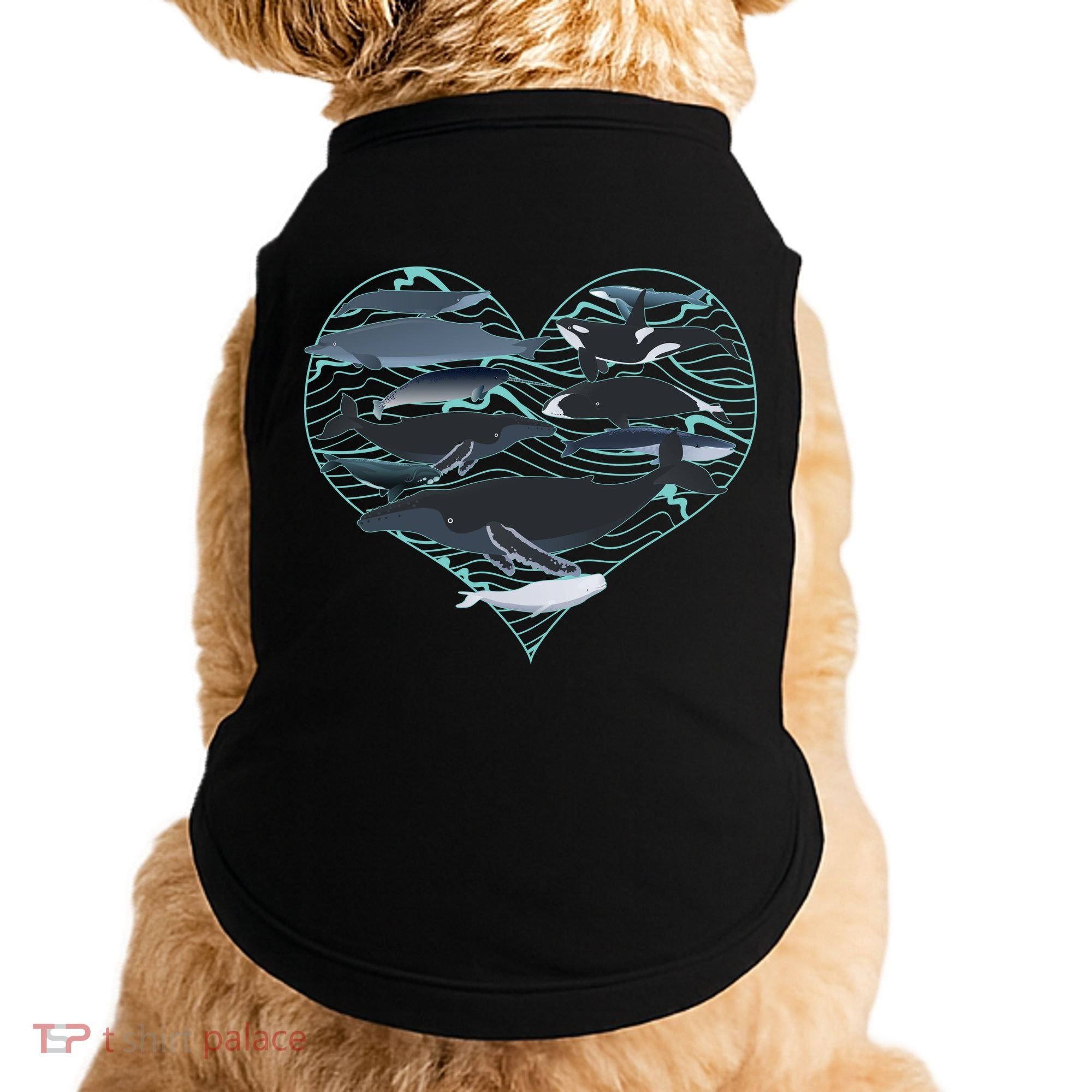 Whale Lover Save The Whales Doggie Tank