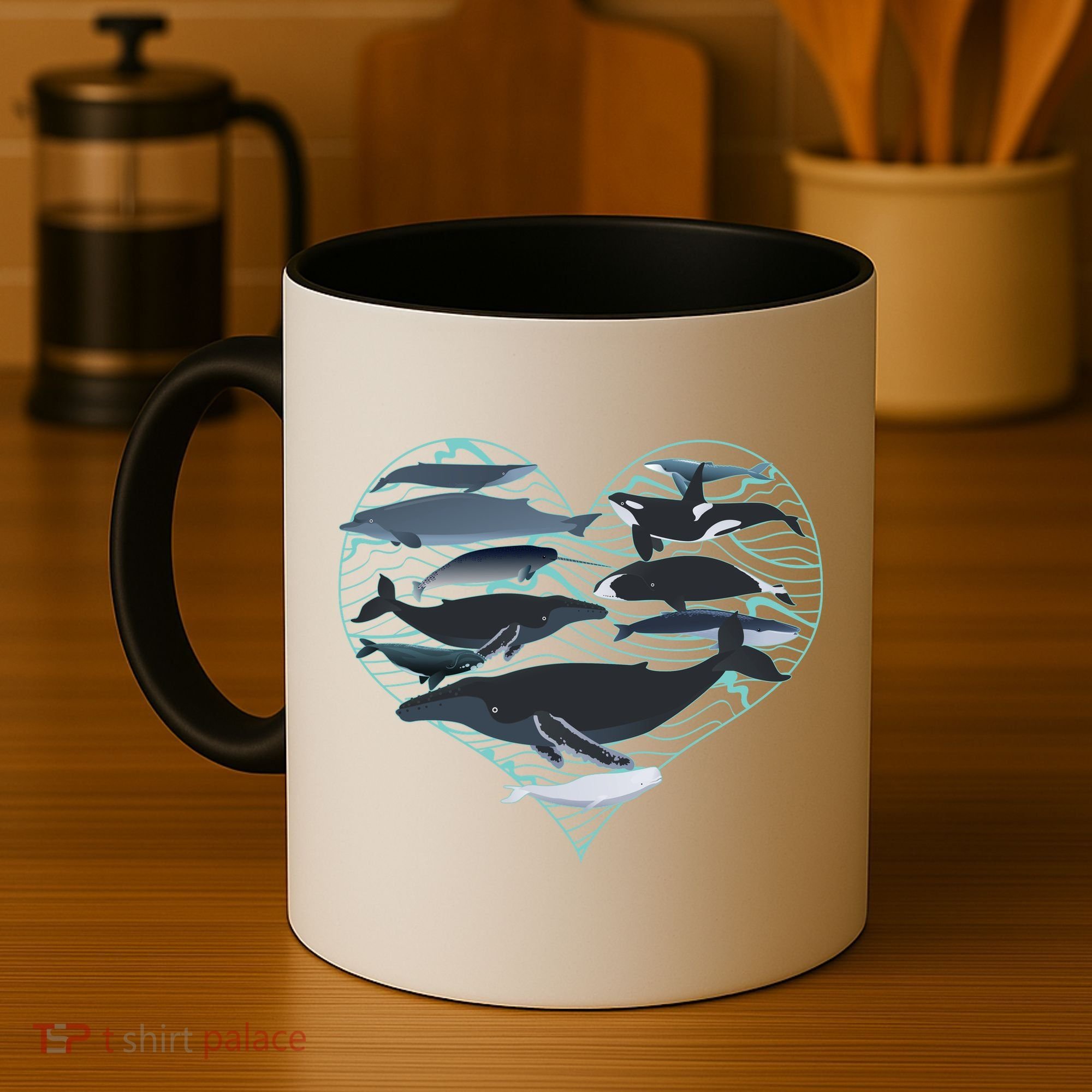Whale Lover Save The Whales Coffee Mug