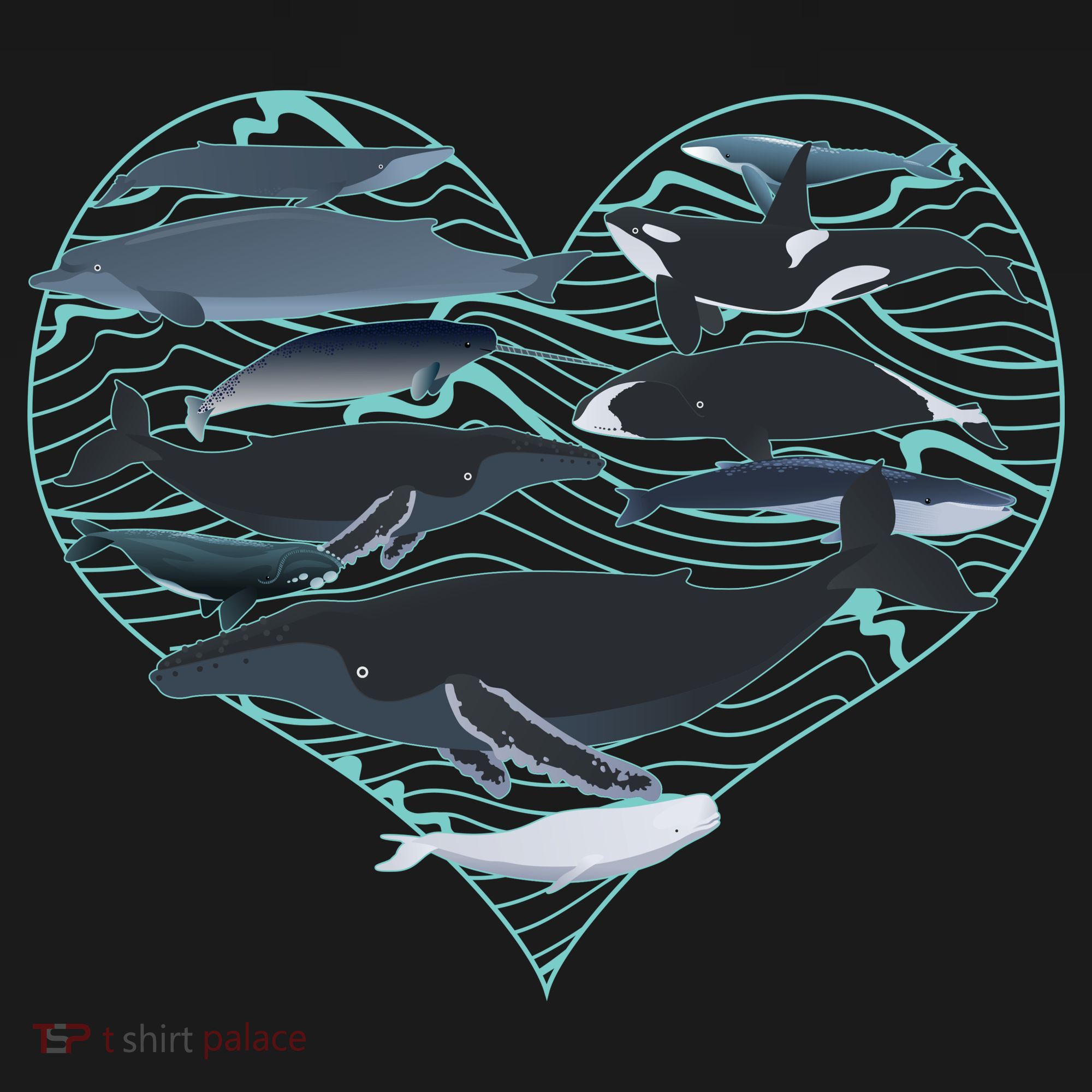 Whale Lover Save The Whales Sustainable Knit Beanie