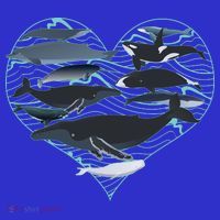 Whale Lover Save The Whales Toddler Hoodie thumb 2