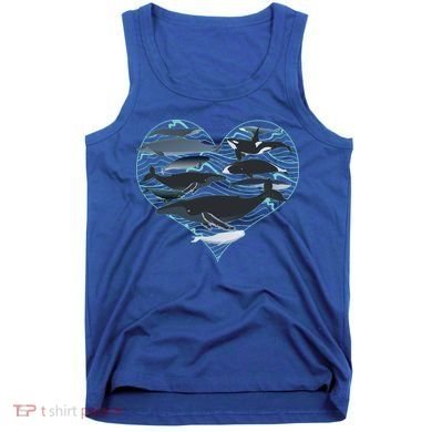 Whale Lover Save The Whales Tank Top