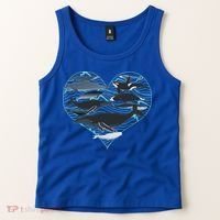 Whale Lover Save The Whales Tank Top thumb 2