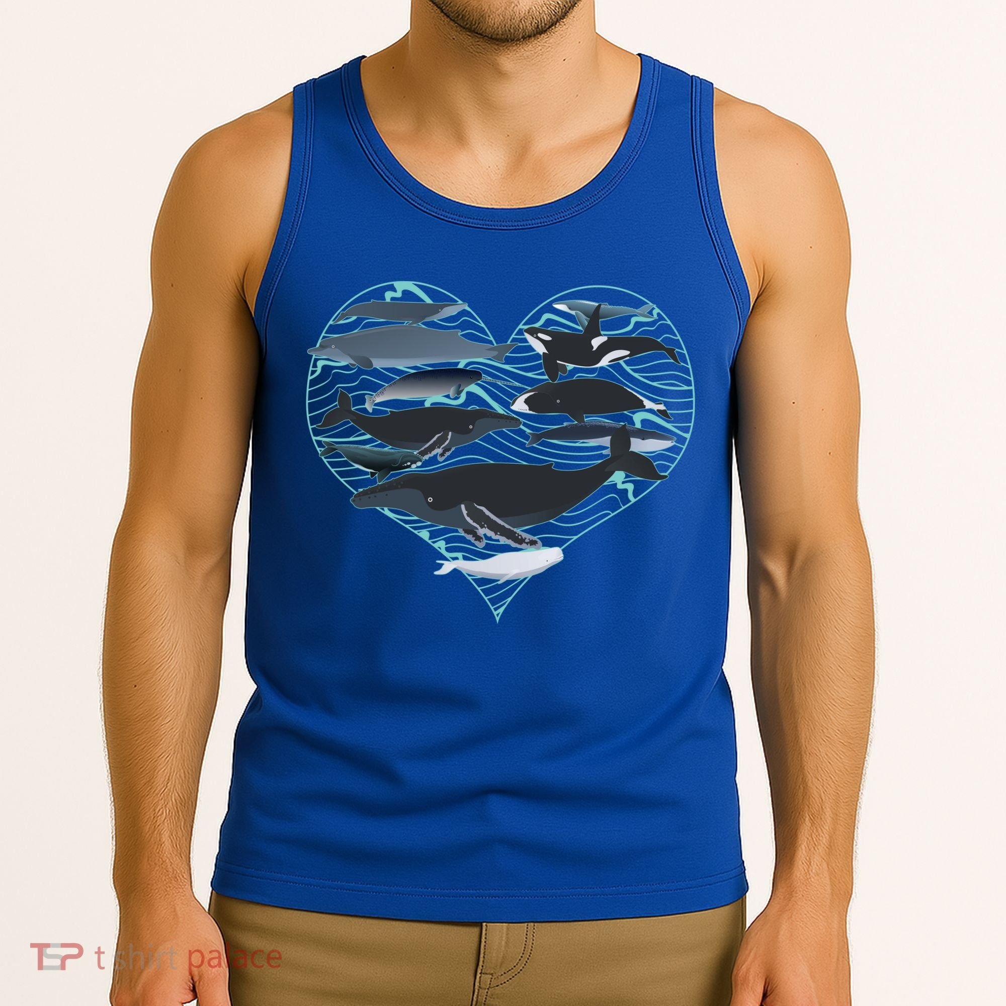Whale Lover Save The Whales Tank Top