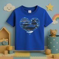 Whale Lover Save The Whales Toddler T-Shirt thumb 3