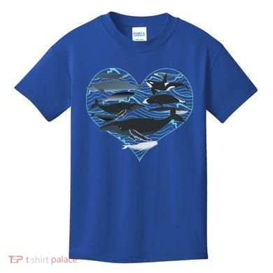 Whale Lover Save The Whales Kids T-Shirt