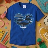 Whale Lover Save The Whales Kids T-Shirt thumb 3