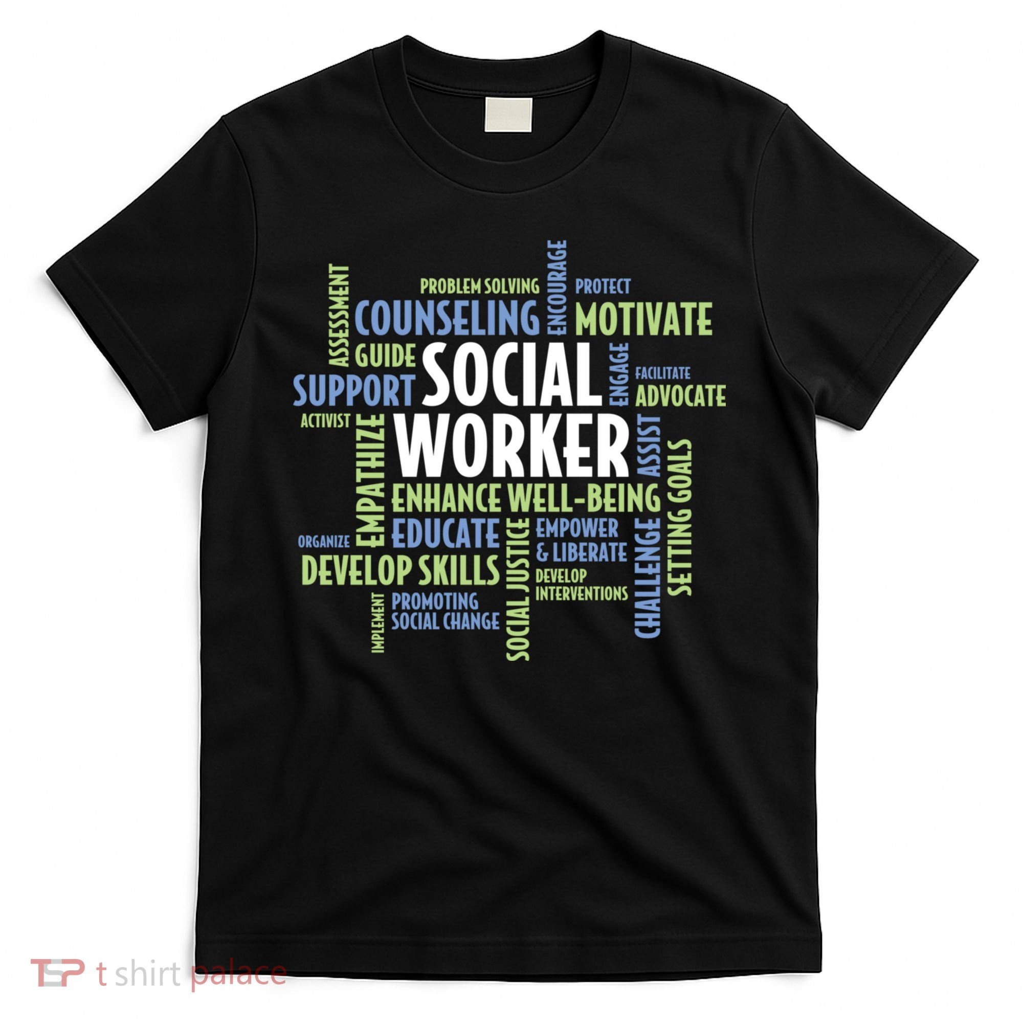 Words LCSW Social Work Month Gift For Social Worker T-Shirt