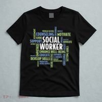Words LCSW Social Work Month Gift For Social Worker T-Shirt thumb 5
