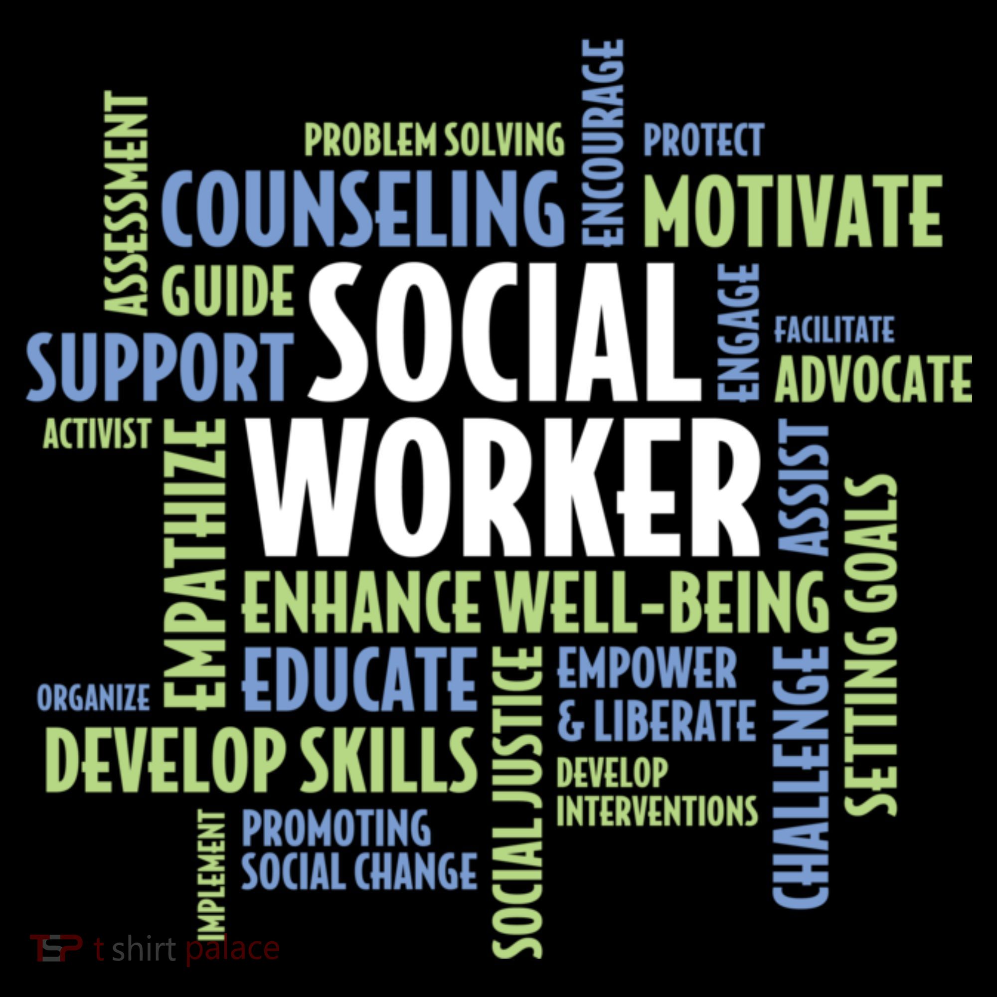 Words LCSW Social Work Month Gift For Social Worker Women's Hoodie
