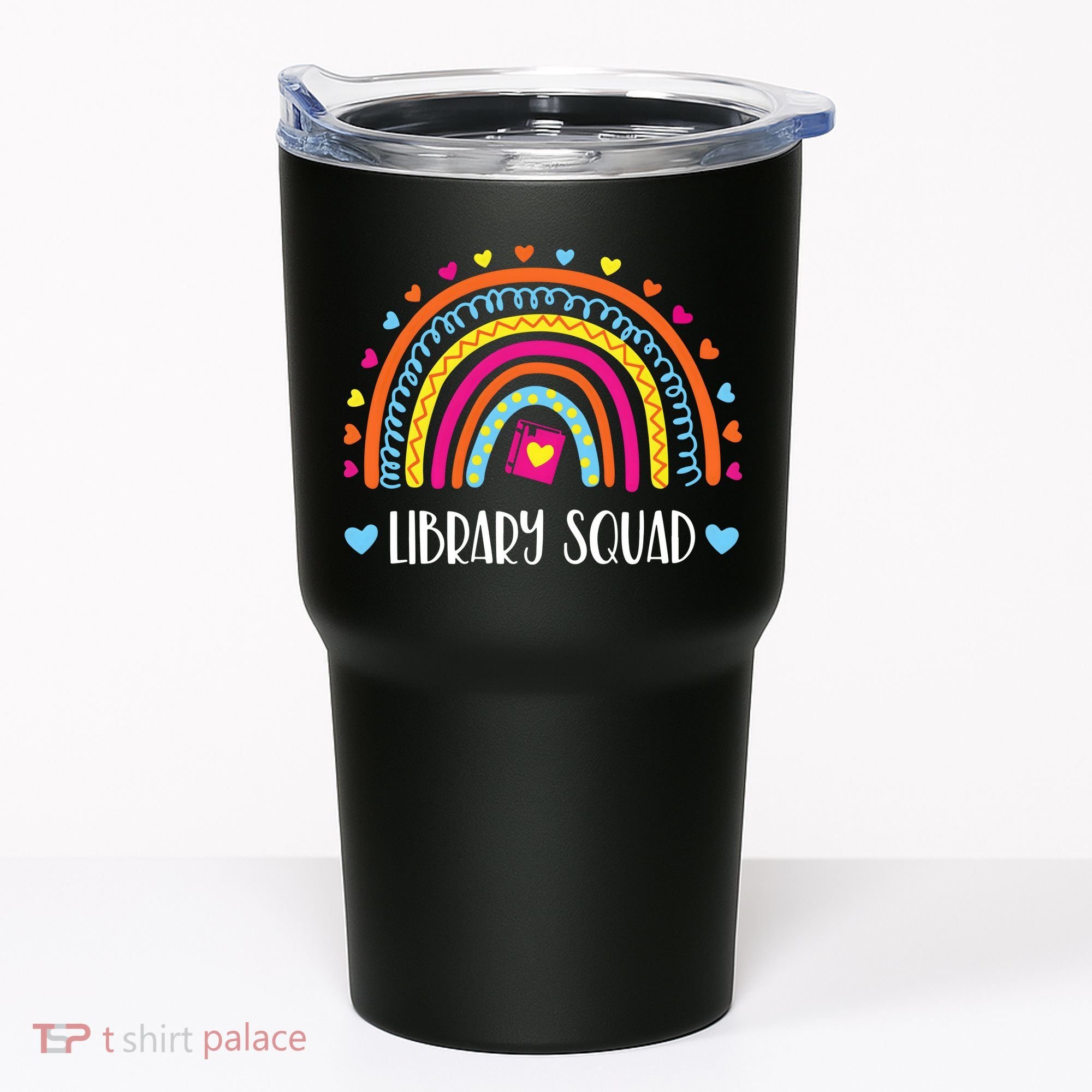 Womens Library Squad Librarian Bookworm Book Lover VNeck Tumbler