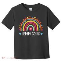 Womens Library Squad Librarian Bookworm Book Lover VNeck Toddler T-Shirt thumb 0