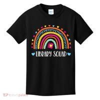 Womens Library Squad Librarian Bookworm Book Lover VNeck Kids T-Shirt thumb 0
